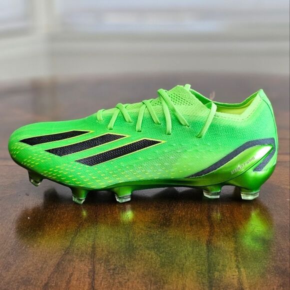 Adidas X Speedportal.1 FG Soccer Cleats Shoes Women's 5.5 Solar Green Messi New - Picture 1 of 11